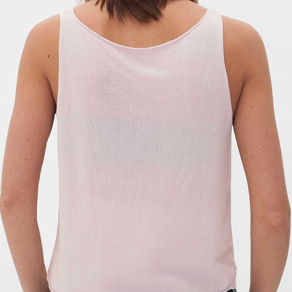 NWT Obey Floral Cropped Tank Top tee shirt cami large - Picture 3 of 5